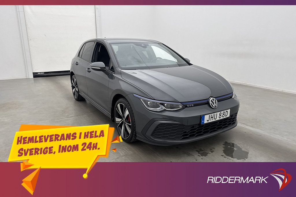 Volkswagen Golf GTE 1.4 TSI 245hk IQ Carplay Nav Rattvärme