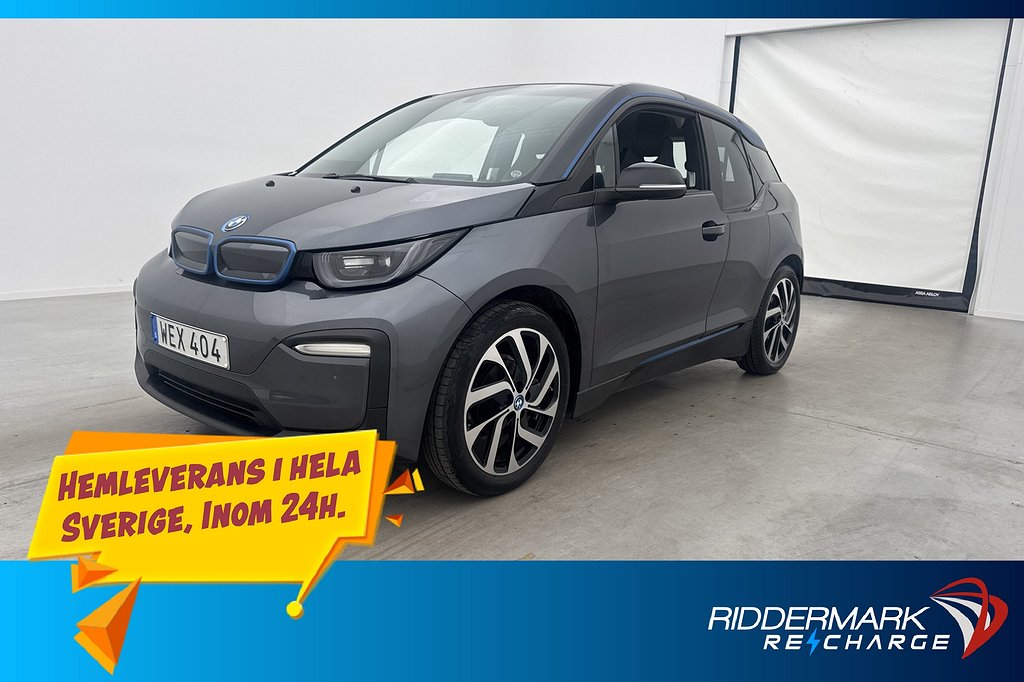BMW i3 94 Ah 33,2 kWh 170hk Comfort Värmare Sensorer