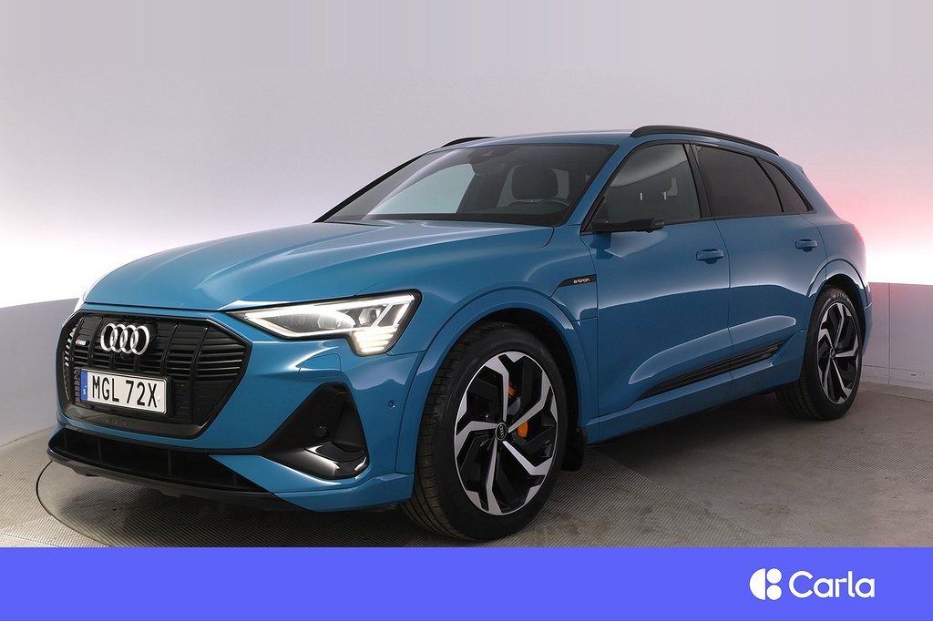 Audi E-Tron 55 quattro S-line Adv. Pano 360 Elstol B&O Drag