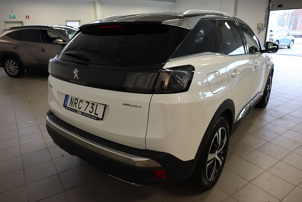 Peugeot 3008 GT Hybrid 4 300hk 4WD – BACKKAMERA