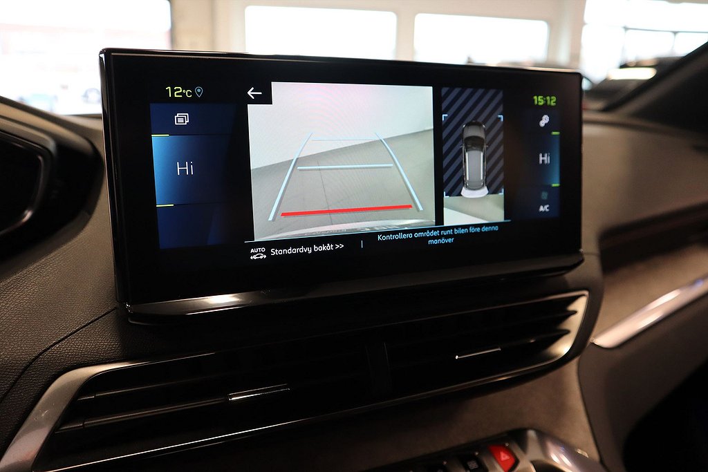 Peugeot 3008 GT Hybrid 4 300hk 4WD – BACKKAMERA