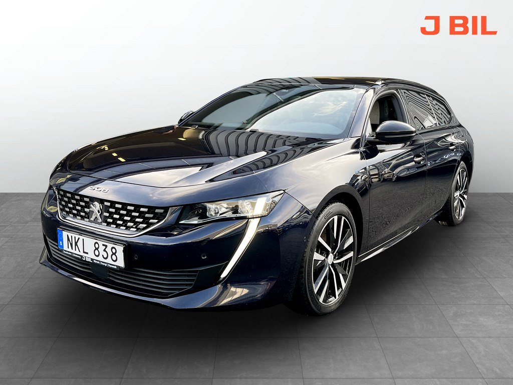 Peugeot 508 SW GT PHEV 225hk – VINTERHJUL INGÅR
