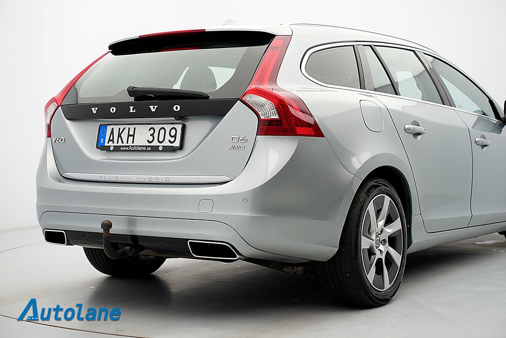 Volvo V60 D6 AWD Pure Edition, Plug-in Hybrid, Summum 283hk