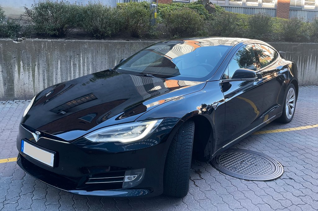 Tesla Model S P100D LUDICROUS+ FSD CCS apr19 Vent.läder Moms