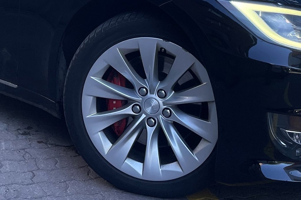 Tesla Model S P100D LUDICROUS+ FSD CCS apr19 Vent.läder Moms