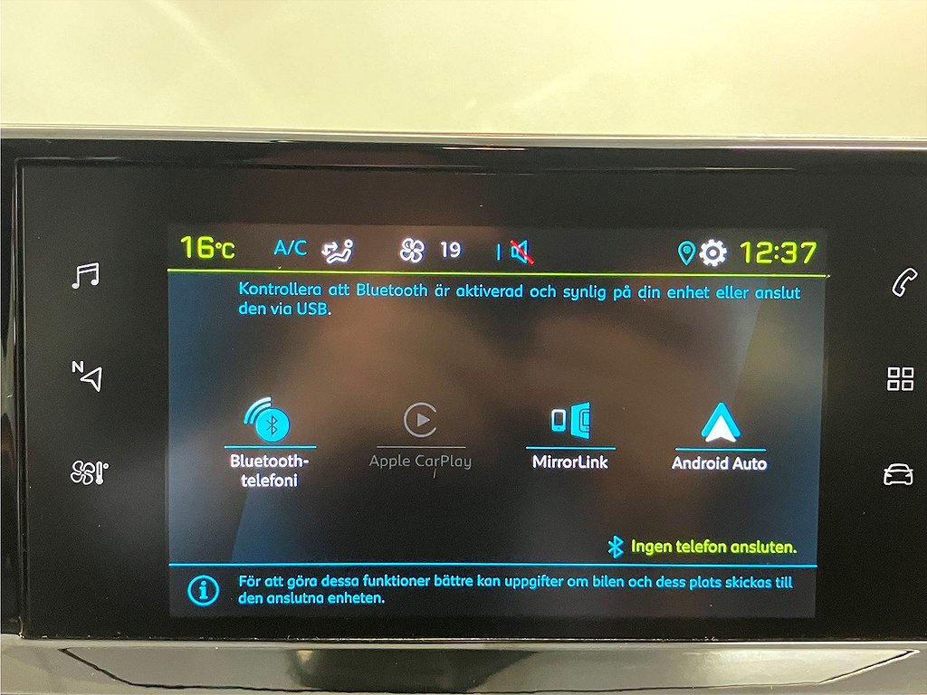 Peugeot E-208 Allure Pack 136hk Aut – B-KAMERA, CARPLAY