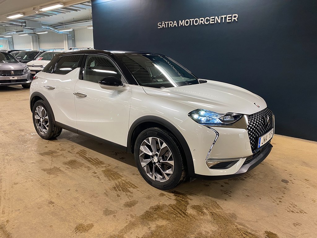 DS 3 Crossback E-Tense Exclusive 50kWh 136hk Aut – CARPLAY