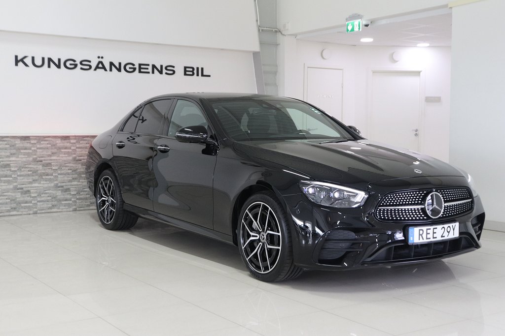 Mercedes-Benz E 300 e AMG Burmester Värmare MOMS Lågamil