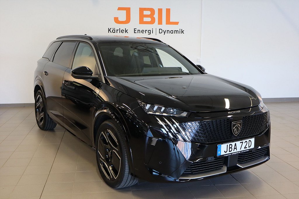 Peugeot E-5008 GT 214hk Aut – 7-SITS, 360-KAMERA, RATTVÄRME