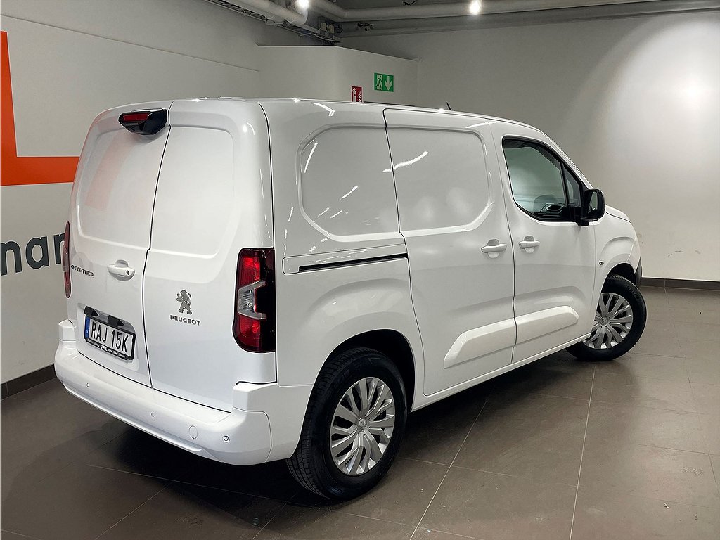 Peugeot e-Partner PRO+ 50kWh 136hk Aut L1 – B-KAMERA, NAVI