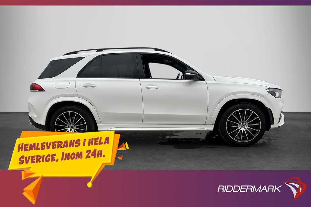 Mercedes-Benz GLE 350 de 4M AMG Night Wide Burm Värmare 360°