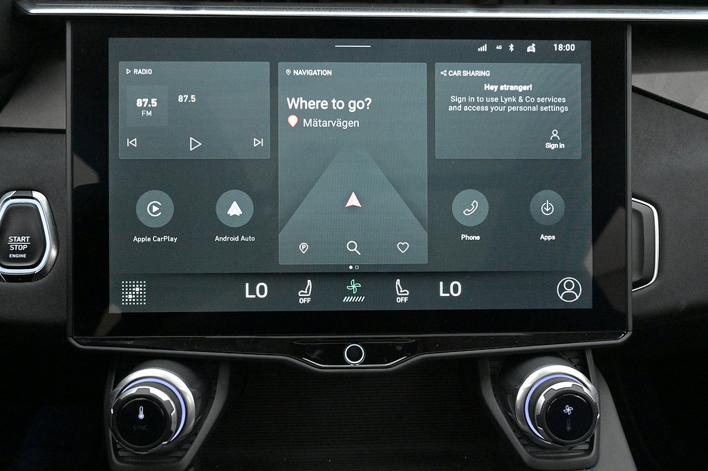 Lynk & Co 01 PHEV Pano 360 Adap Farth Infinity BLIS