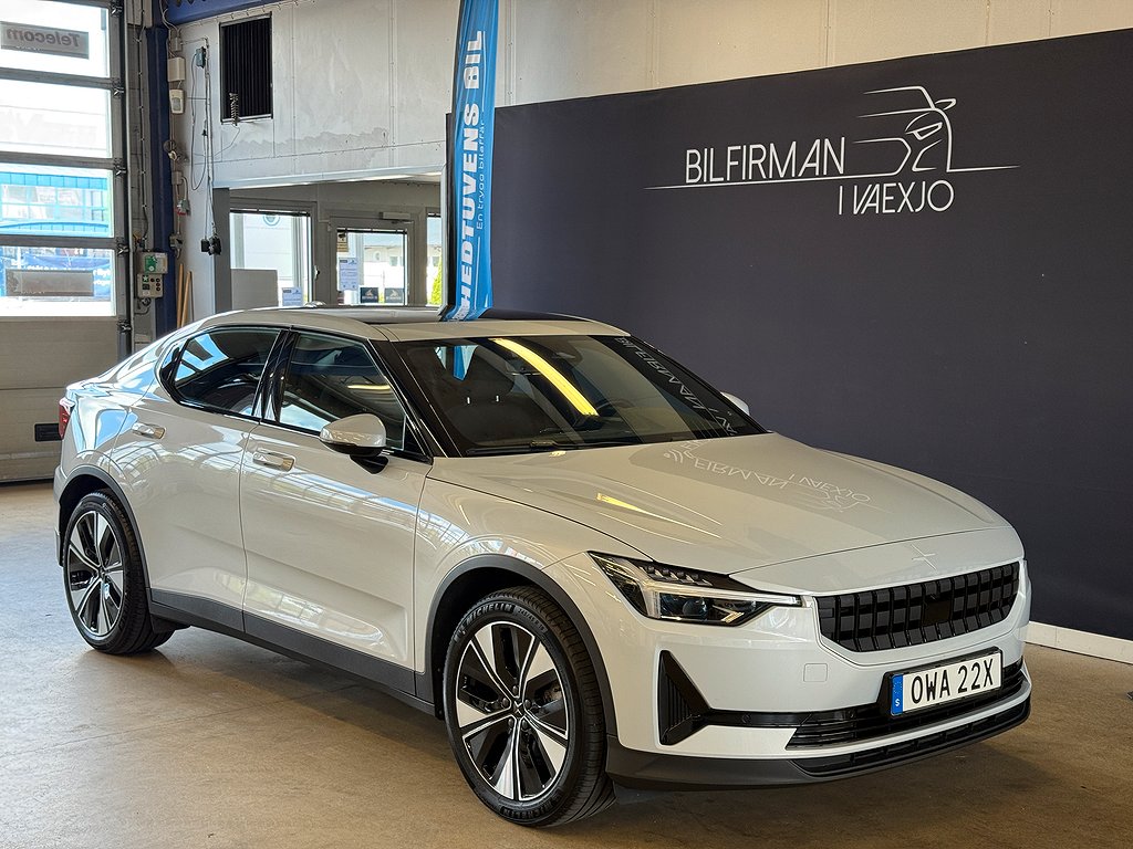 Polestar 2 LR Single Motor Pano/Drag/Sportstol/MOMS/VHJUL