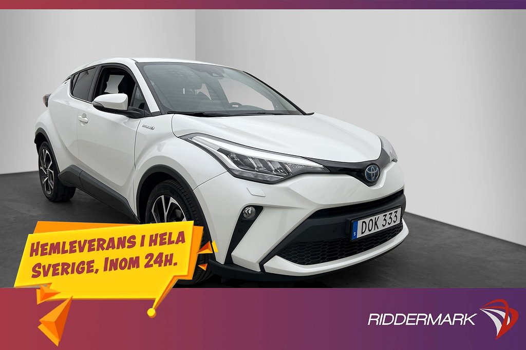 Toyota C-HR Hybrid 122hk X-Edition Kamera Rattvärme 1-Ägare