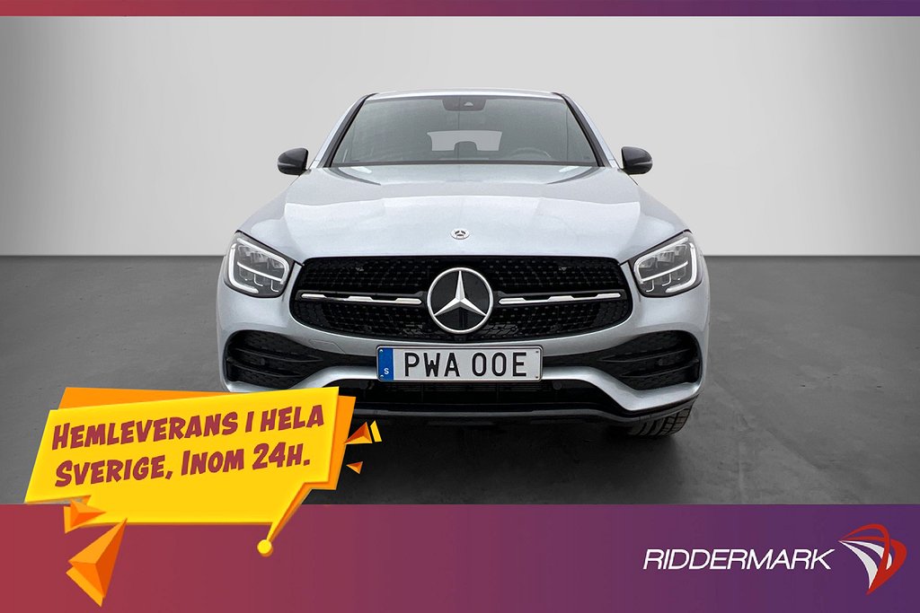 Mercedes-Benz GLC 300e Coupé 4M AMG Pano Cockpit Värm 360°