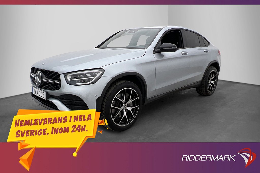 Mercedes-Benz GLC 300e Coupé 4M AMG Pano Cockpit Värm 360°