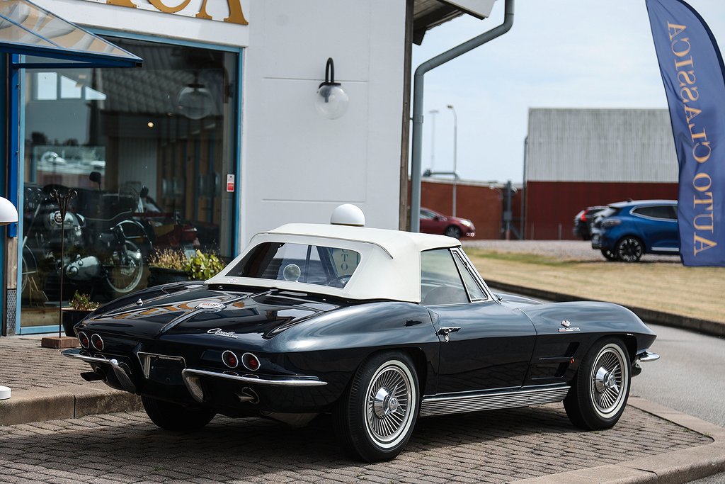 Chevrolet Corvette 327 Cui/360 Hk Fuel injection Matching Nr