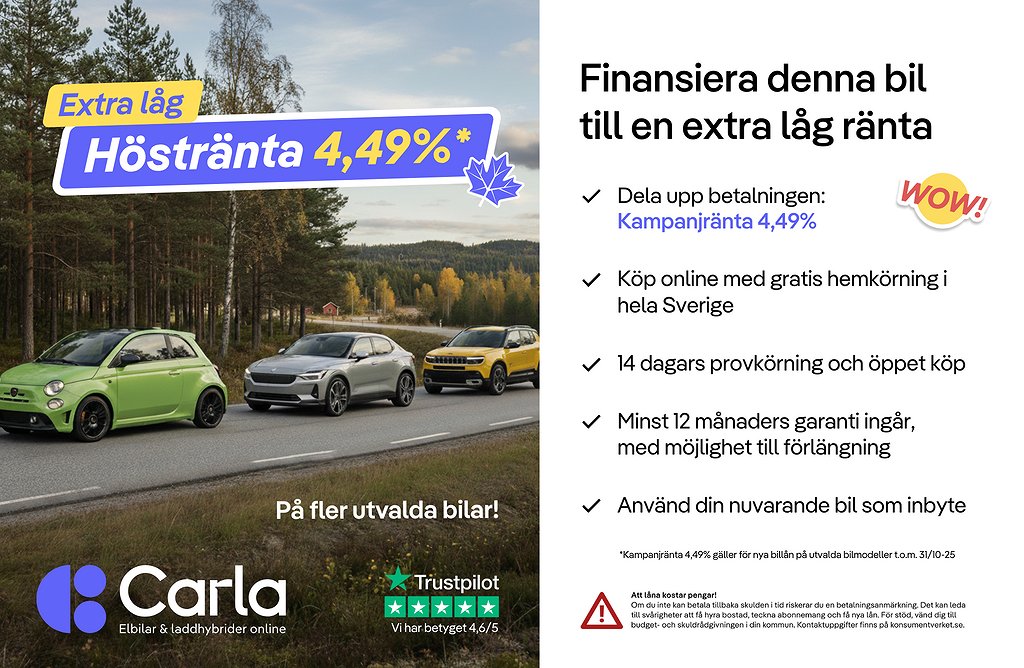 Volkswagen Touareg R eHybrid Läder Pano Elstol Drag 4,49%