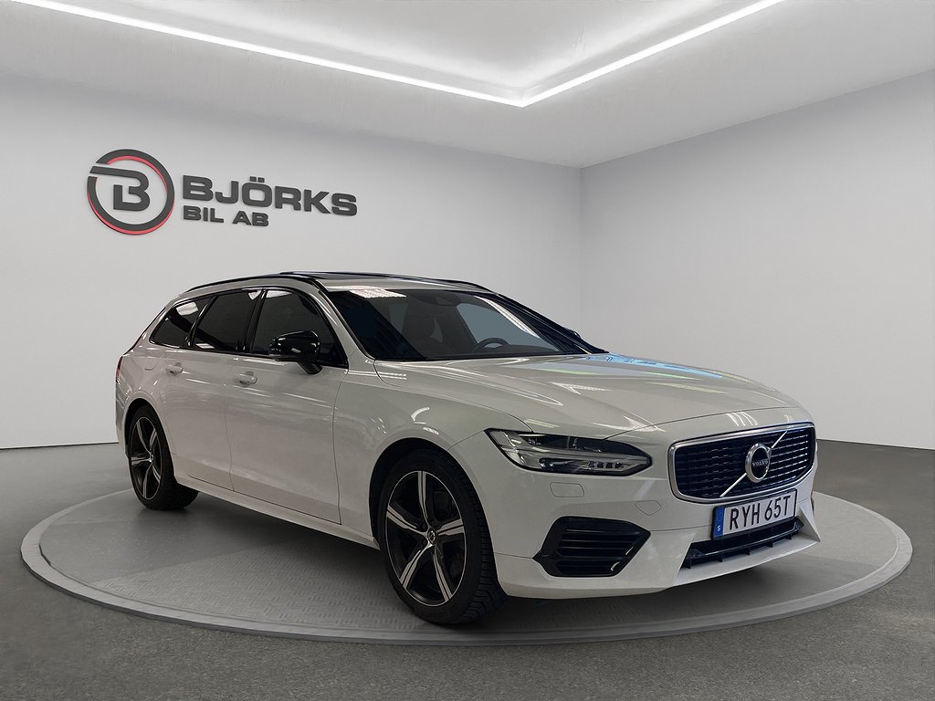 Volvo V90 Recharge T8 AWD R-Design Panorama Moms/VAT Se Spec