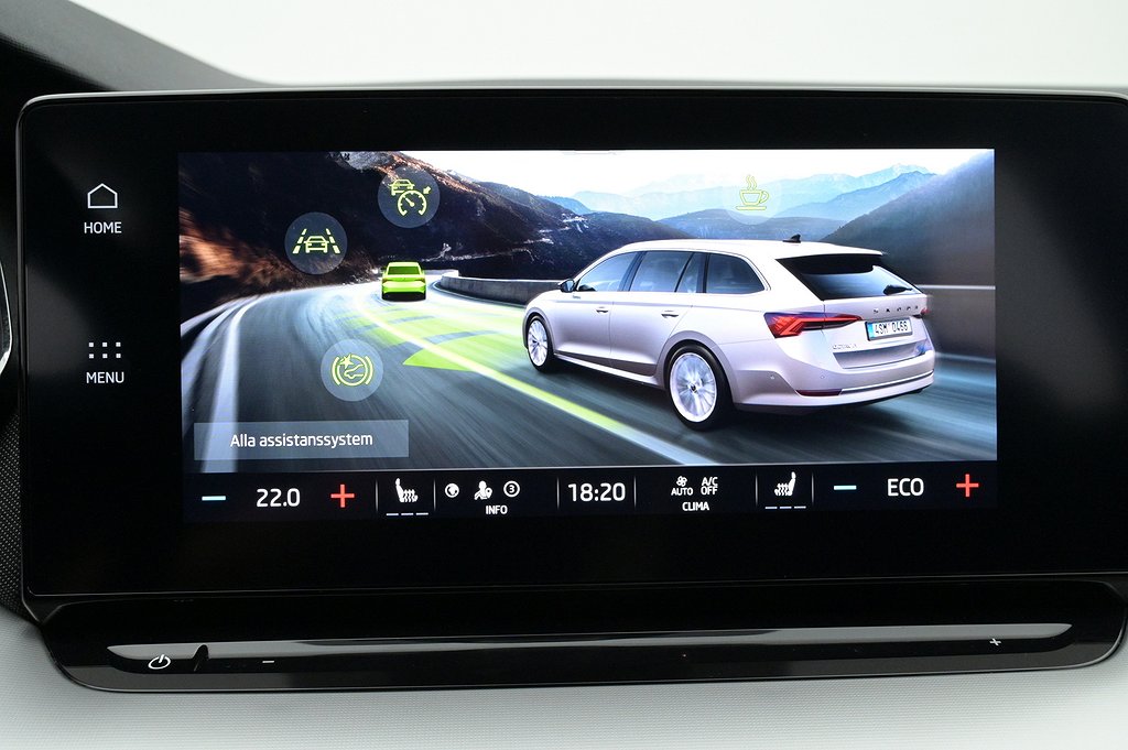 Skoda Octavia Kombi iV DSG Style Drag PDC Matrix Värmare