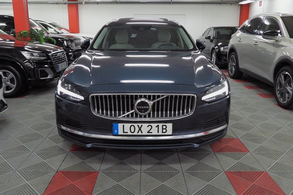 Volvo V90 Recharge T6 AWD INSCRIPTION SoV Hjul 360° kam Panorama