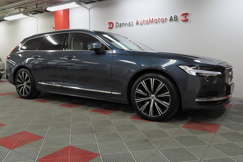 Volvo V90 Recharge T6 AWD INSCRIPTION SoV Hjul 360° kam Panorama