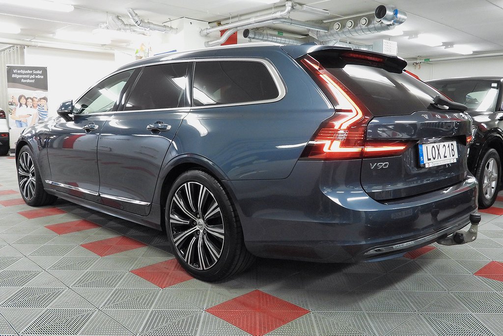 Volvo V90 Recharge T6 AWD INSCRIPTION SoV Hjul 360° kam Panorama