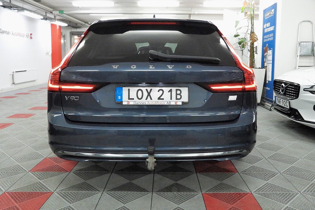 Volvo V90 Recharge T6 AWD INSCRIPTION SoV Hjul 360° kam Panorama