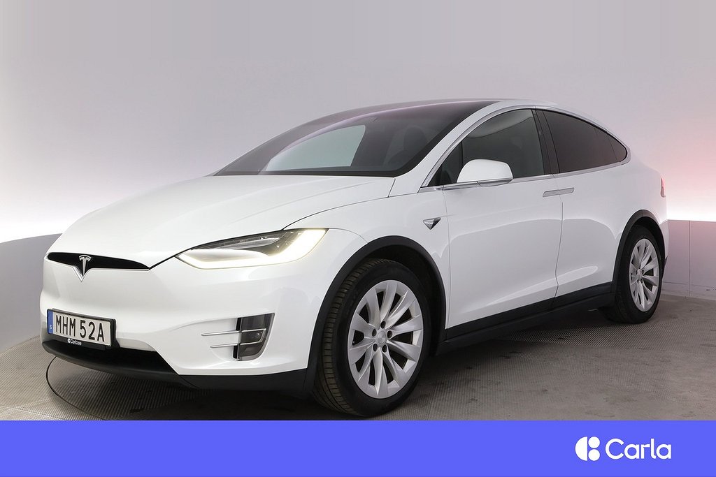 Tesla Model X Long Range AWD 7-sits Autopilot Pano Drag