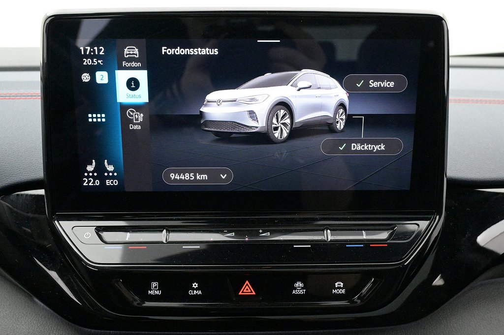 Volkswagen ID.4 GTX Drag Pano Top Sport Elstol BLIS Navi
