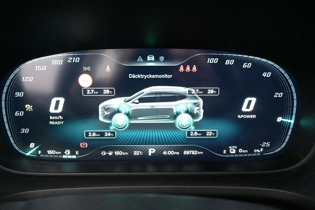 MG EHS Luxury PHEV Navi Pano Läder 360 Elstol Carplay