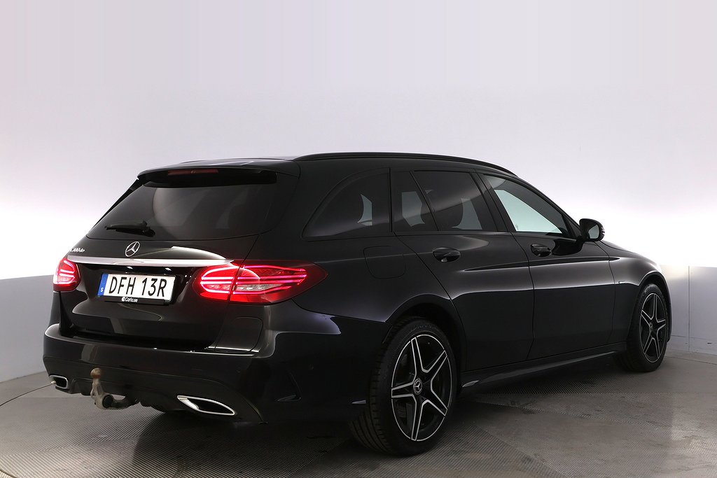 Mercedes-Benz C 300 T de AMG Kamera Navi Värmare Drag