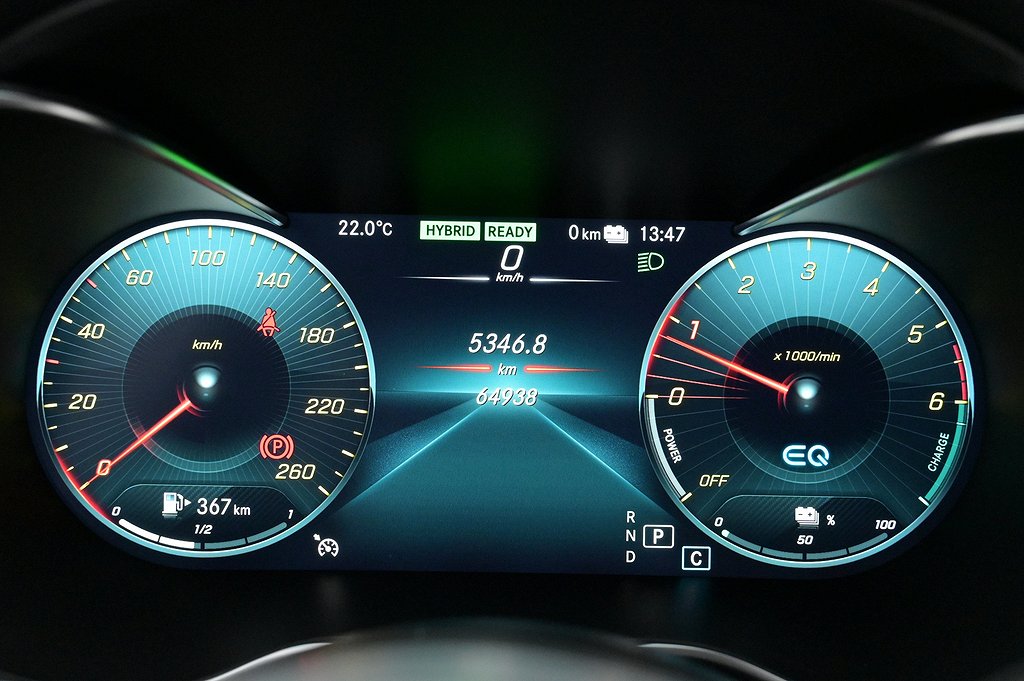 Mercedes-Benz C 300 T de AMG Kamera Navi Värmare Drag