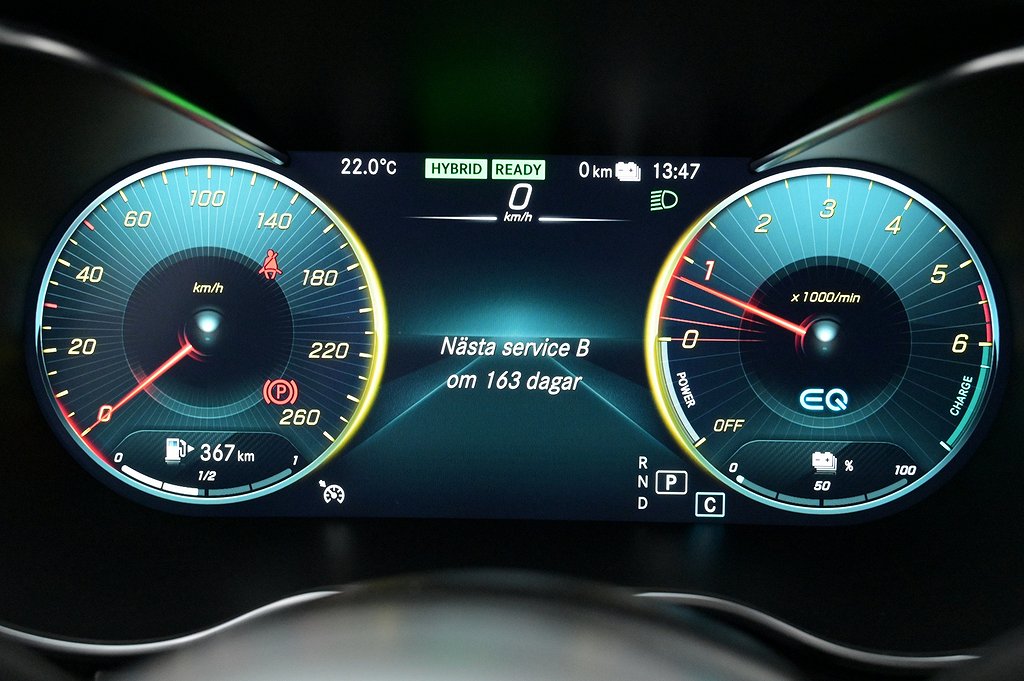 Mercedes-Benz C 300 T de AMG Kamera Navi Värmare Drag