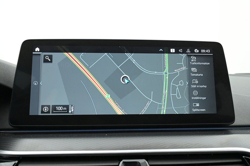 BMW 530e xDrive Touring M-sport Navi Kamera Värmare Drag