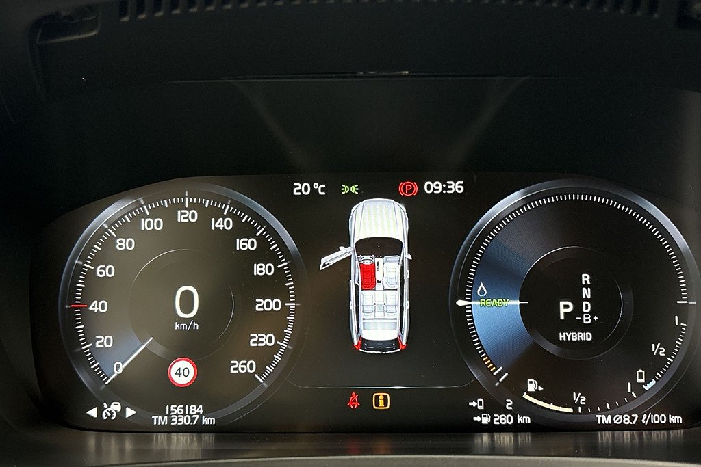 Volvo V90 Recharge T6 R-Design 340HK Drag