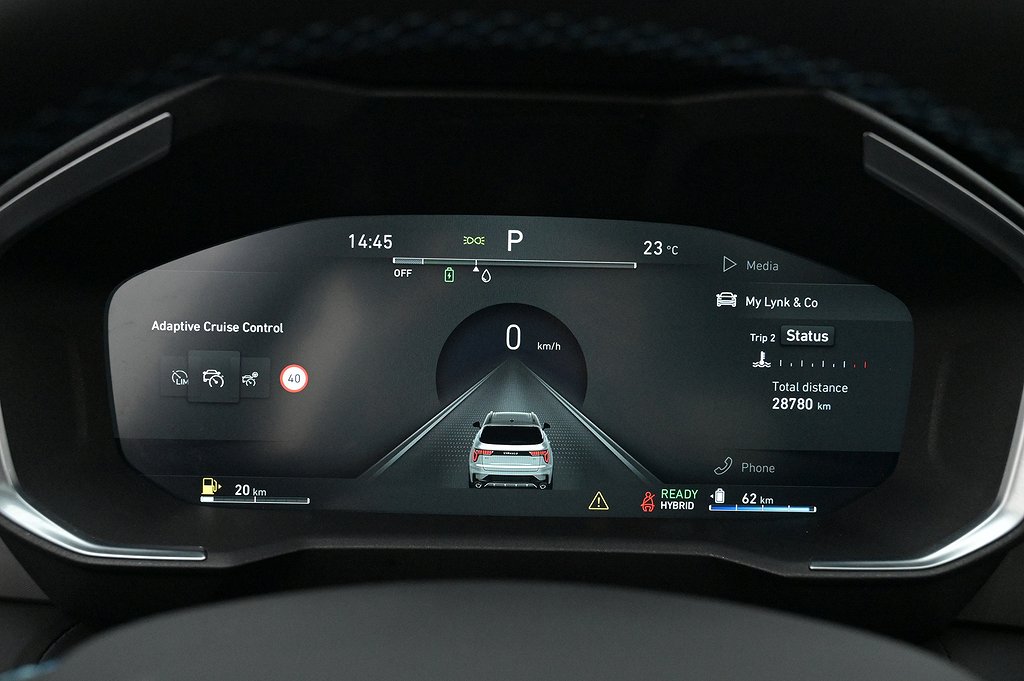 Lynk & Co 01 PHEV Pano 360 Adap Farth Infinity BLIS
