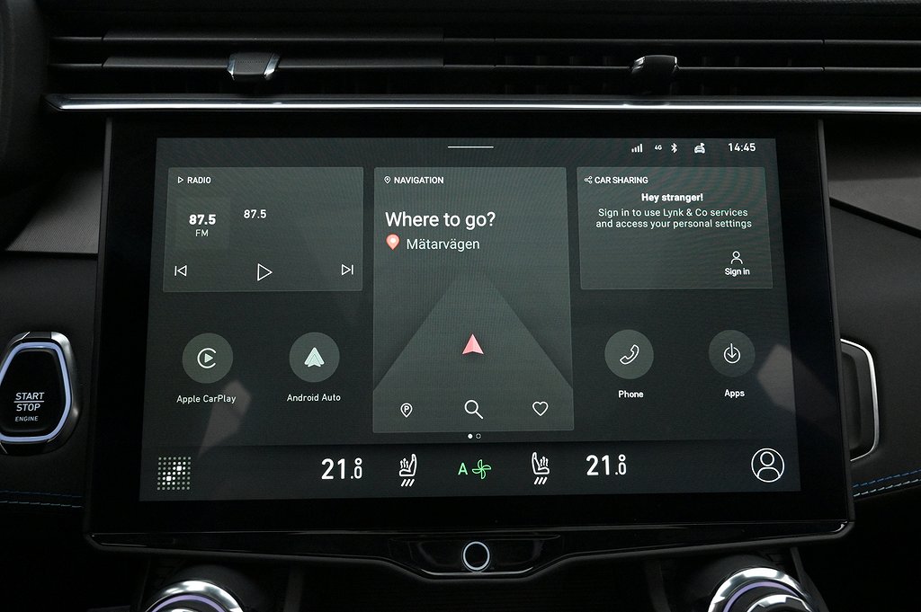 Lynk & Co 01 PHEV Pano 360 Adap Farth Infinity BLIS