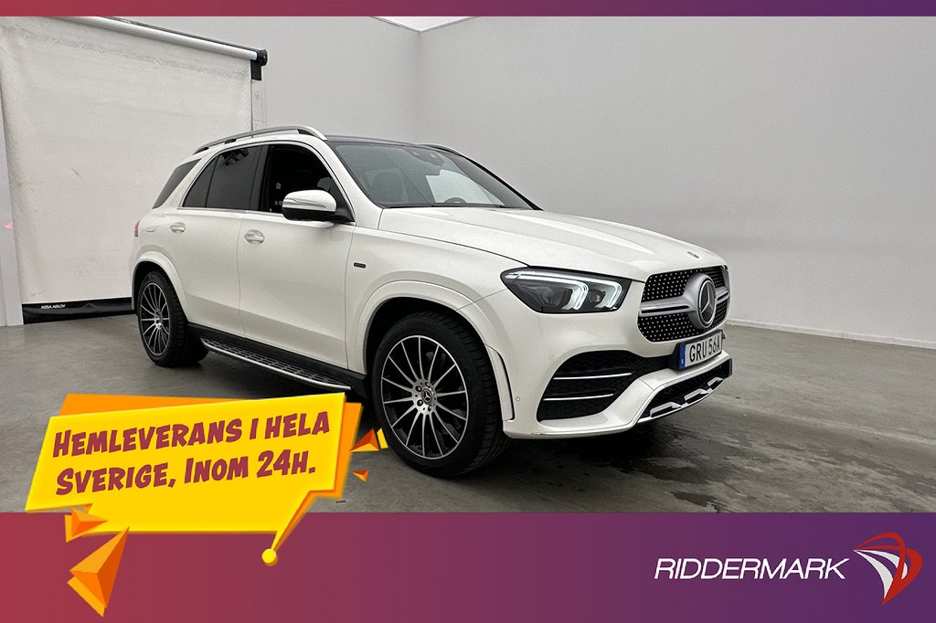 Mercedes-Benz GLE 350 de 4M AMG Premium Pano Burmester 320hk