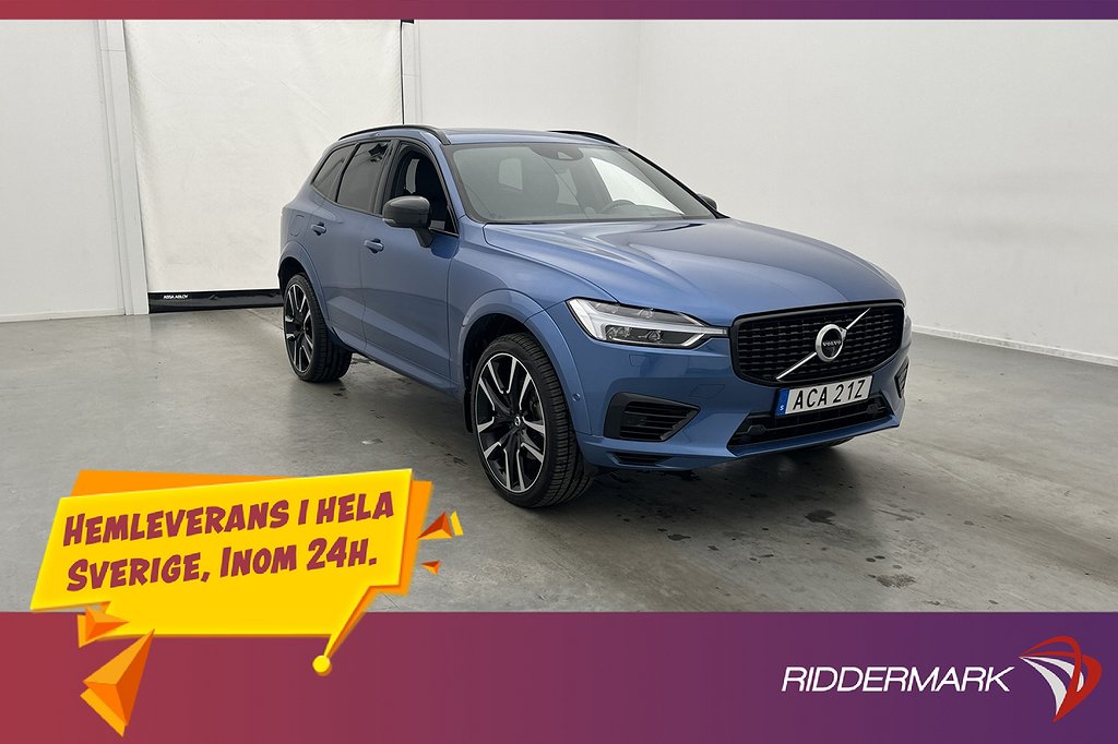Volvo XC60 T8 AWD R-Design Läder Pano B&W 360° HuD VoC