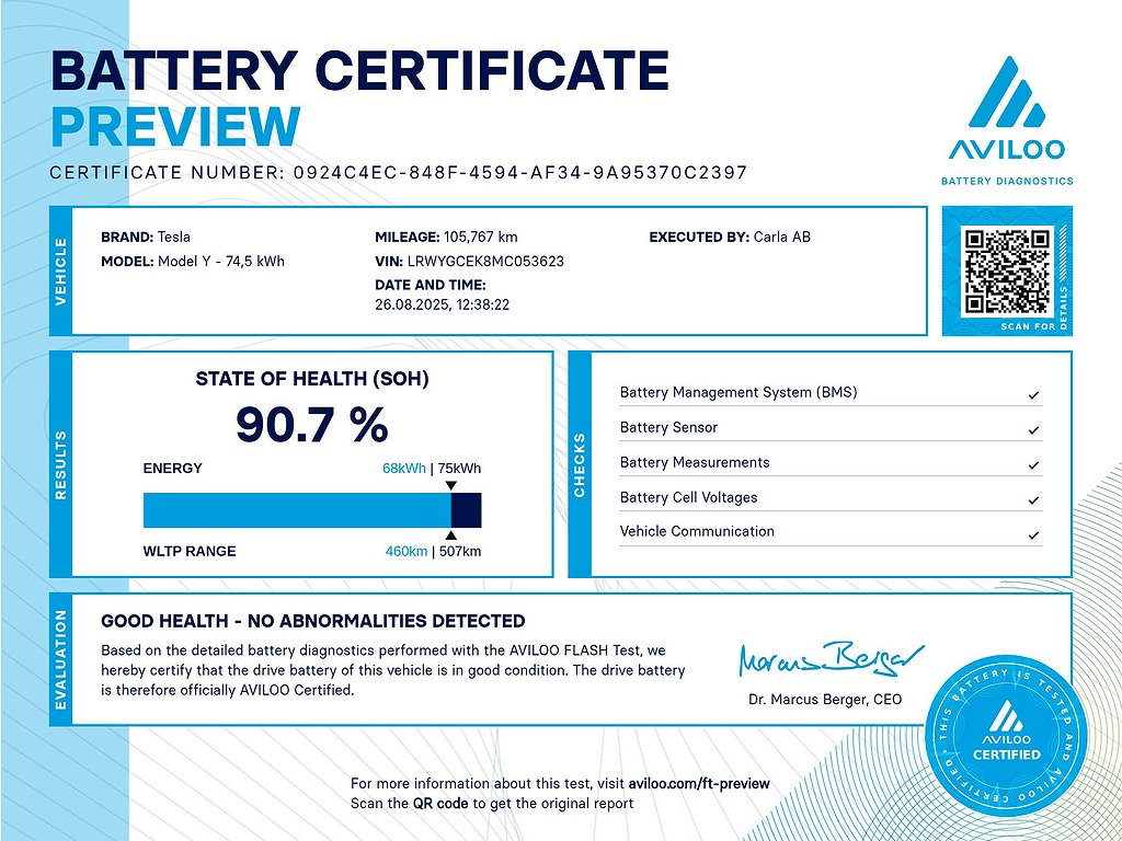 Tesla Model Y Long Range AWD AP Acc.Boost Panorama Drag