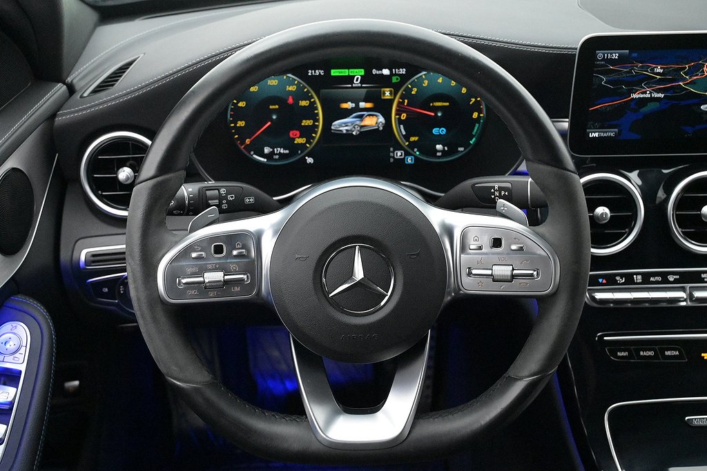 Mercedes-Benz C 300 T e AMG Night Drag Kamera Cockpit