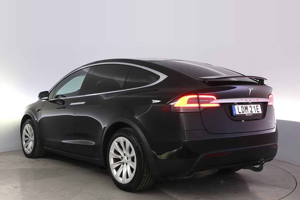Tesla Model X Long Range AWD 7-sits Autopilot Pano Drag