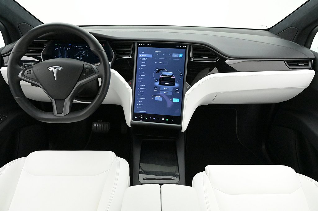 Tesla Model X Long Range AWD 7-sits Autopilot Pano Drag
