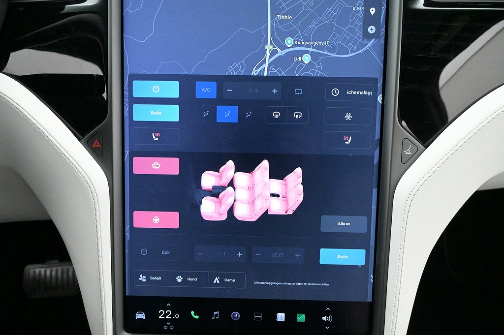 Tesla Model X Long Range AWD 7-sits Autopilot Pano Drag