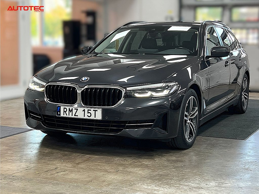 BMW 530e Touring Läder/Cockpit/Drag