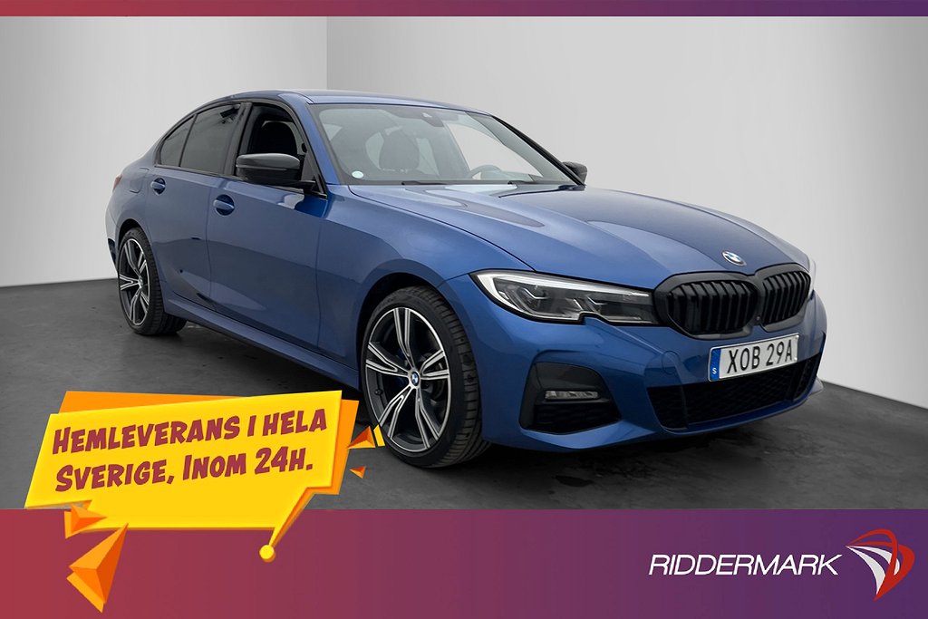 BMW 330e Sedan 292hk M Sport Värmare 360° HuD Elstolar 3-Zon