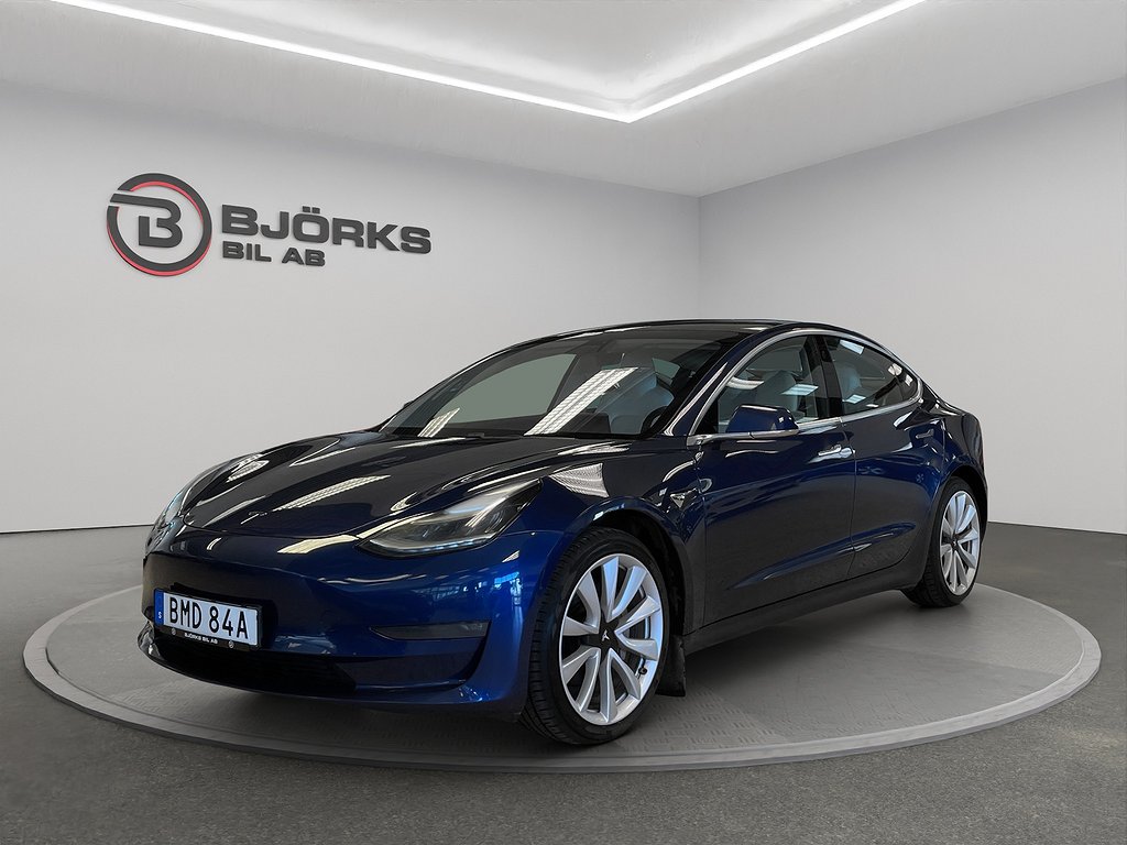 Tesla Model 3 Long Range AWD Panorama AP 1Brukare 440hk