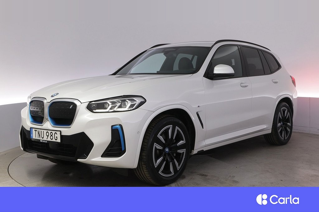 BMW iX3 Charged M-sport Pano Kamera Elstol BLIS Navi Drag