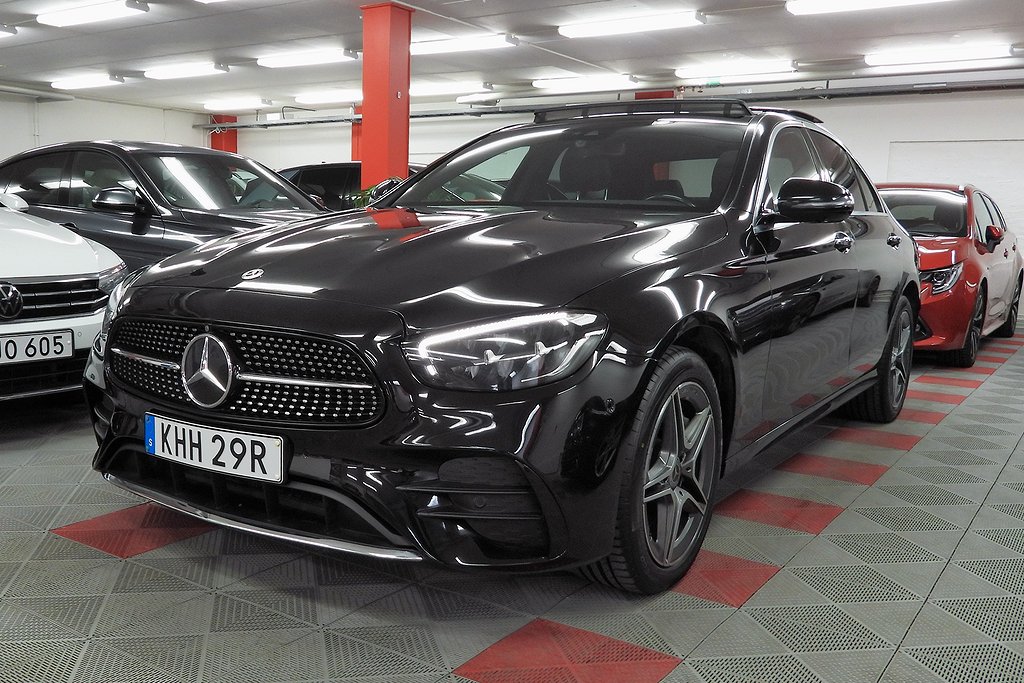 Mercedes-Benz E 300 de 4M 9G-Tronic AMG Pano 360° kam SoV Hjul